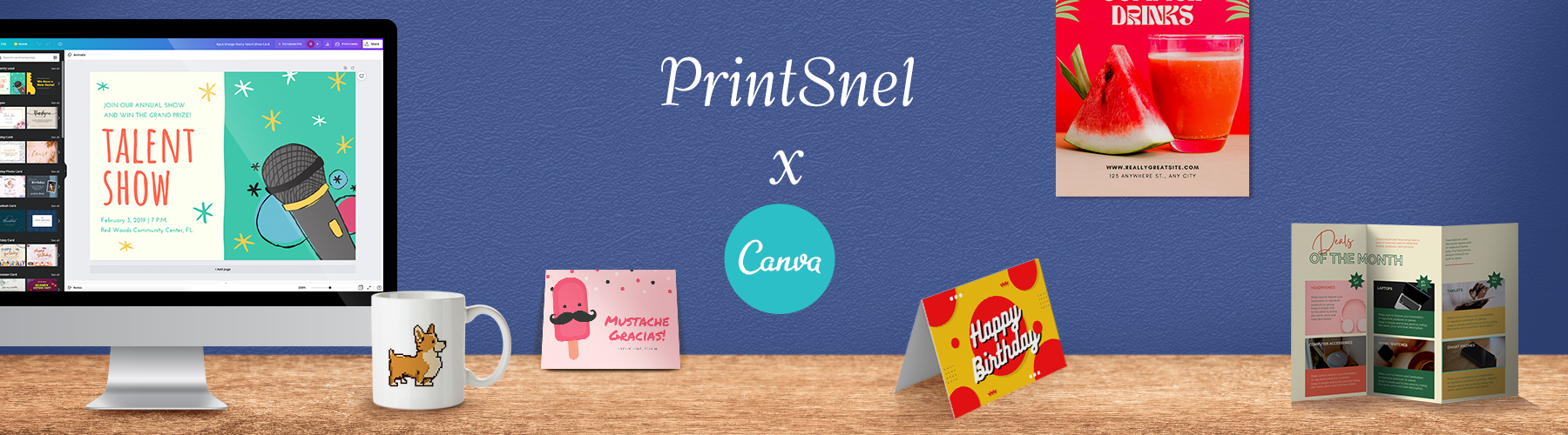 kerstkaarten en nieuwjaarskaarten - PrintSnel